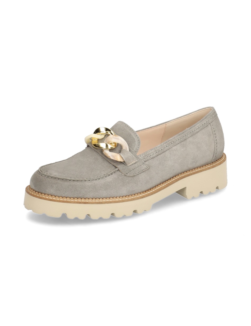 Veloursleder Slipper sportiv