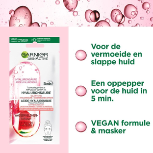 Garnier Skin Active Watermeloen Hyaluron Masker 1ST