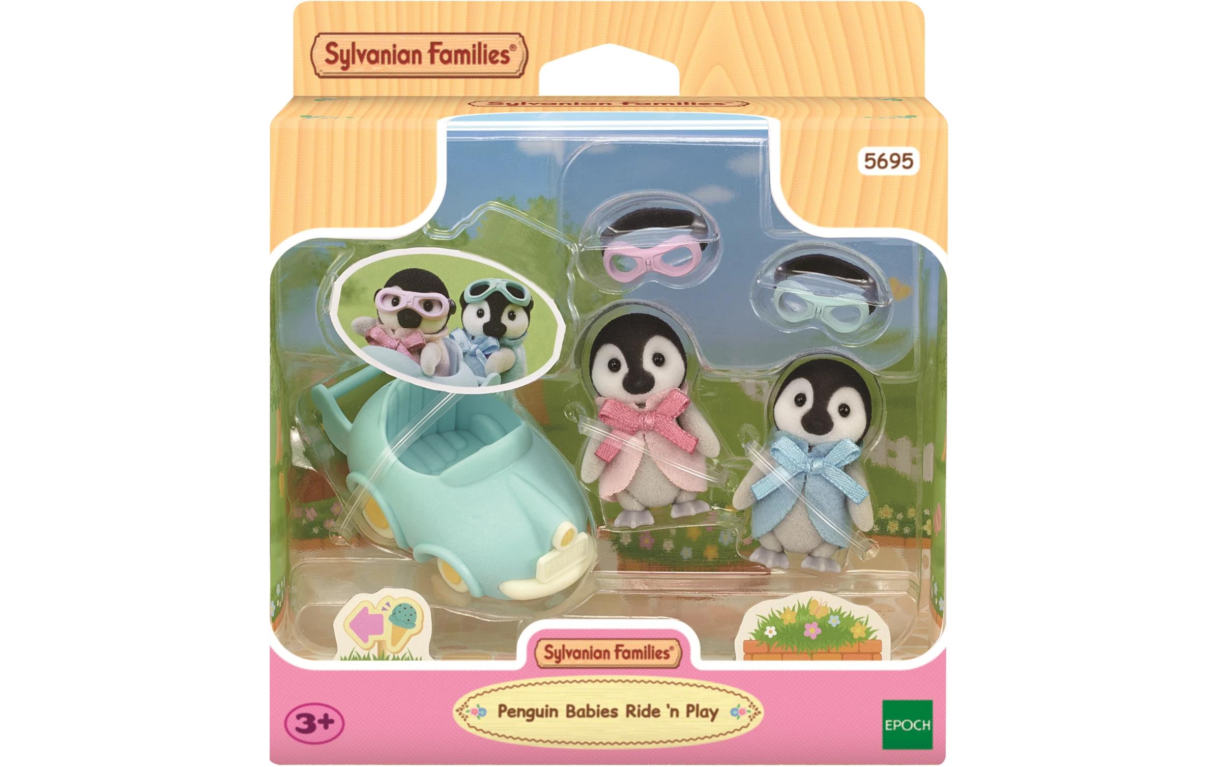 Sylvanian Families Pinguin Fahr- und SpielsetSpiel-Set mit Figuren