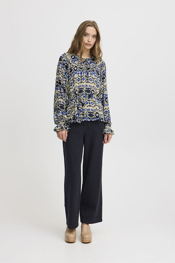 Atelier Rêve IRMARLA LS Marla ikat print