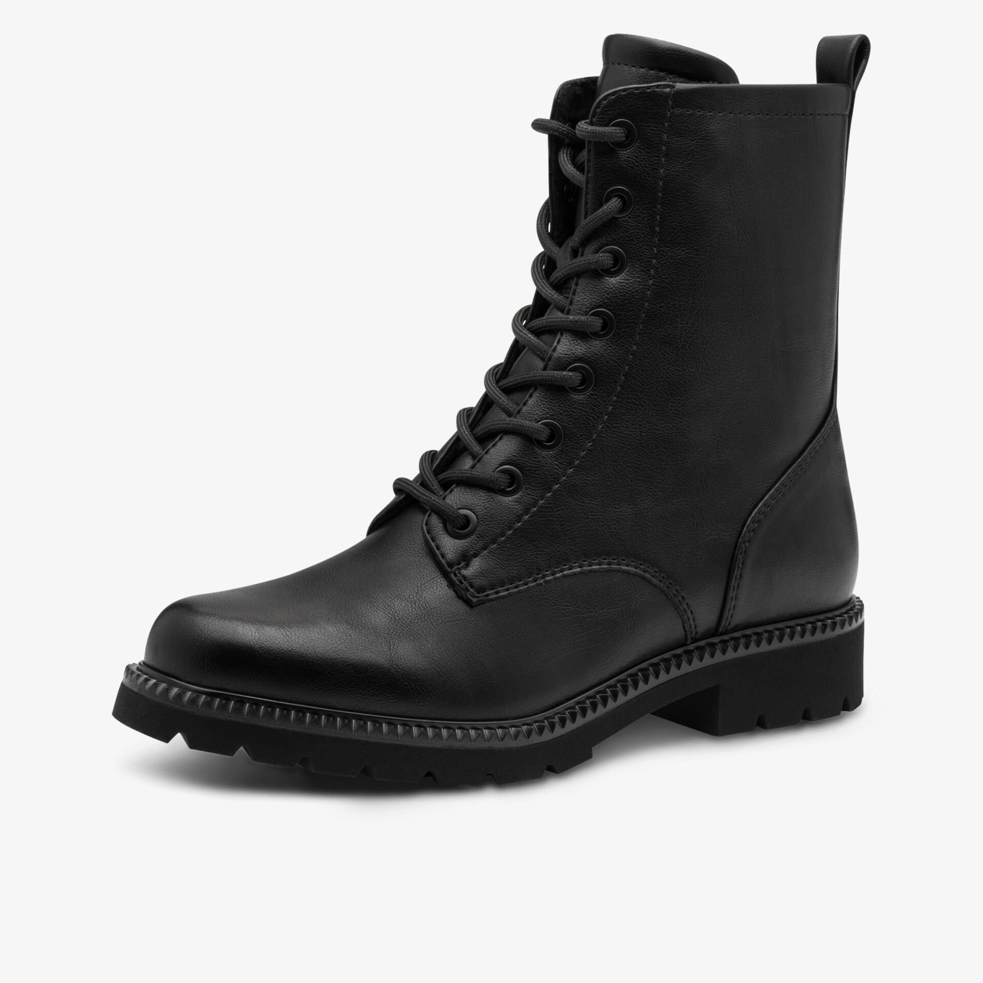 Tamaris Damen Schnürstiefeletten schwarz