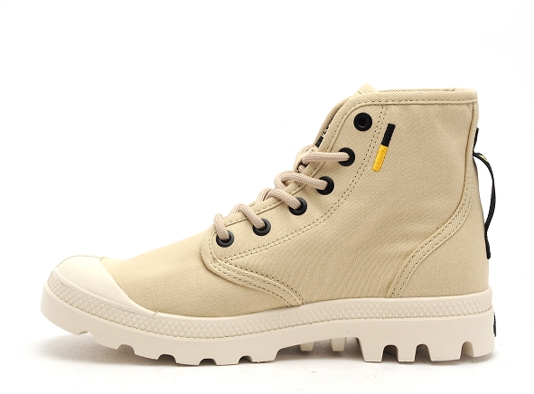Palladium boots bottine plates femme pampa hi htg beige
