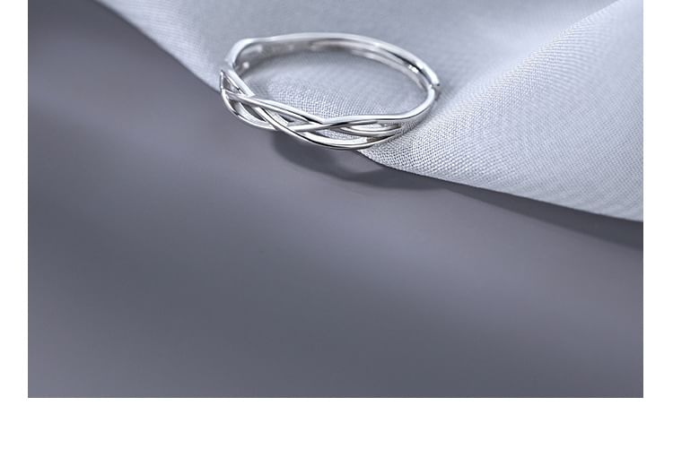 pexrl sieraden - Open ring met uitsparing