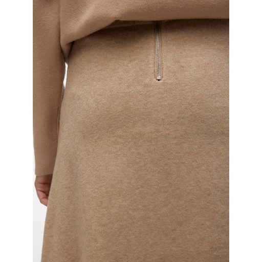 Vero Moda Gold Skater Nederdel, Silver Mink, XL