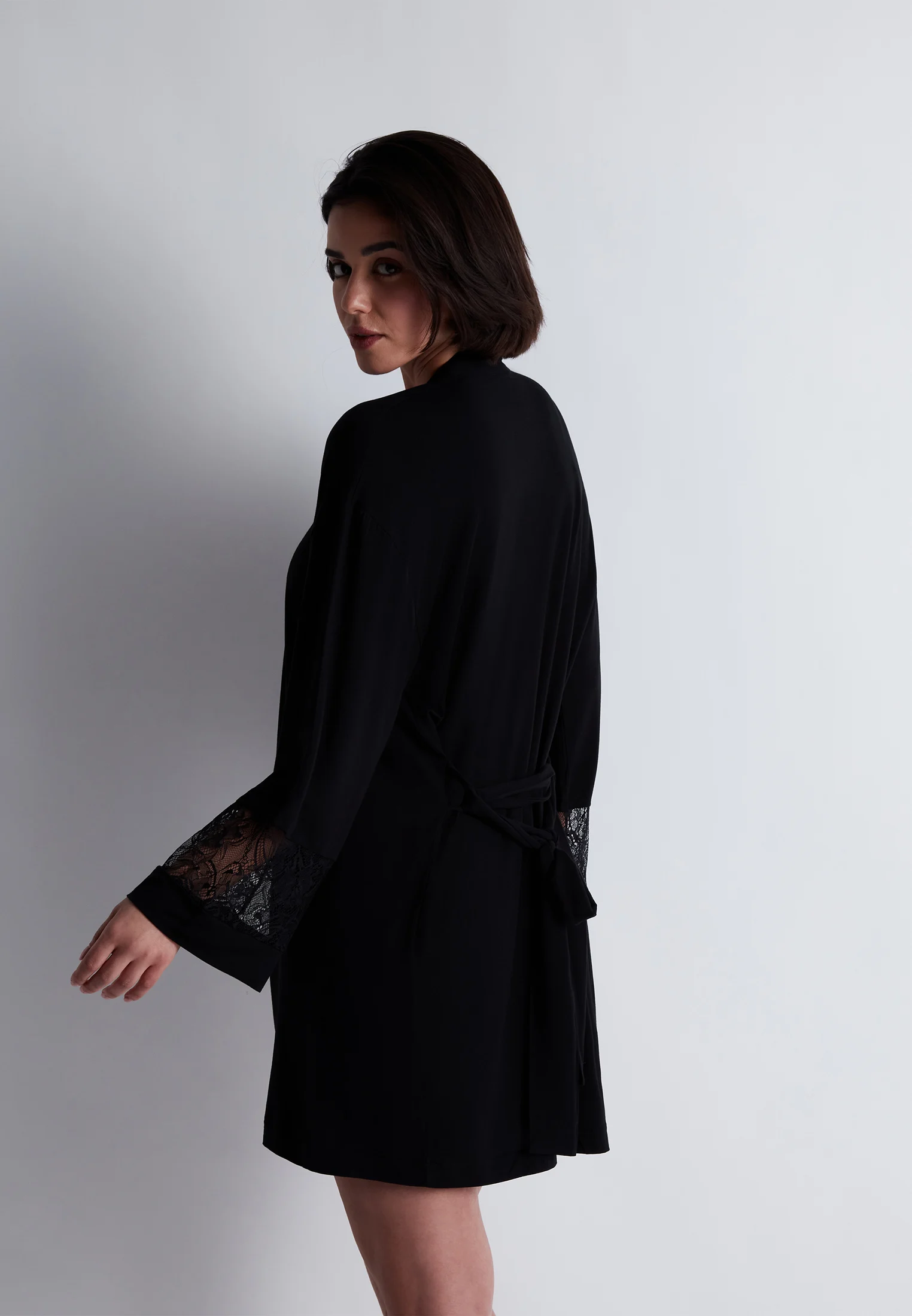 LAZY DAYS - Kimono | Noir
