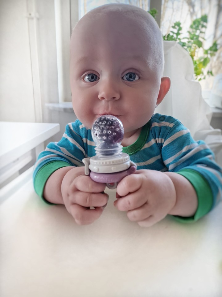 Kidsme - Foodfeeder - Plum str. M