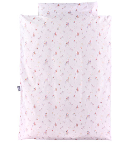 Nørgaard Madsens Bettwäsche - Erwachsen - Rosa m. Einhorn und Sc