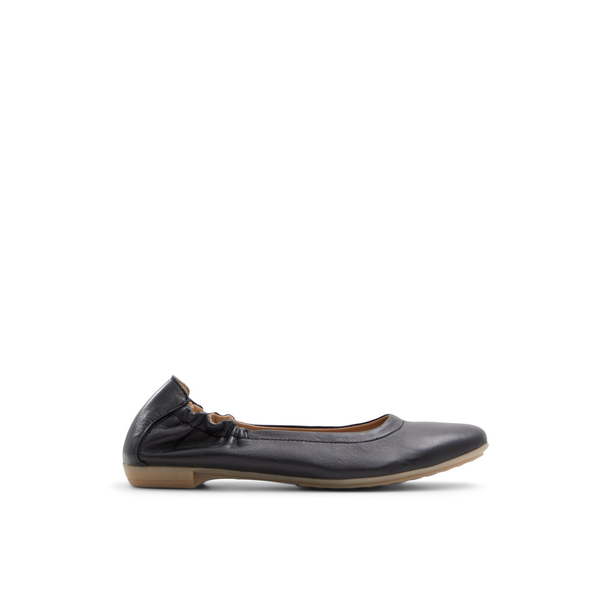 LUCA FERRI-Invergarry-Ballerine - Talon plat - Noir