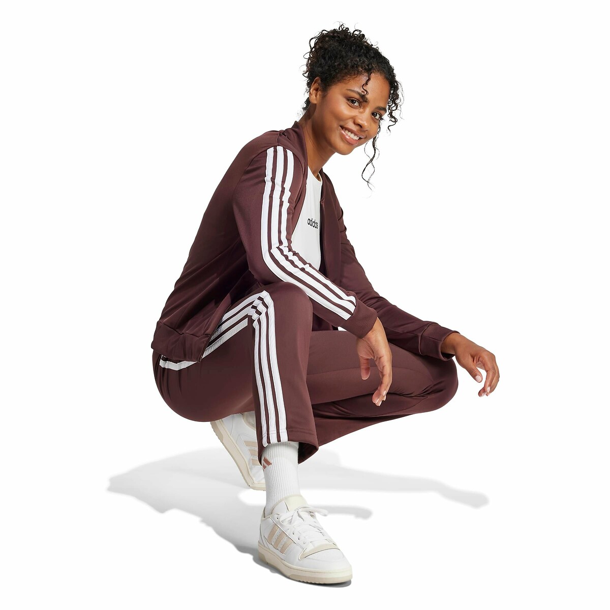 Roupa esportiva Adidas<br>Conjunto de treino Essentials 3 listras