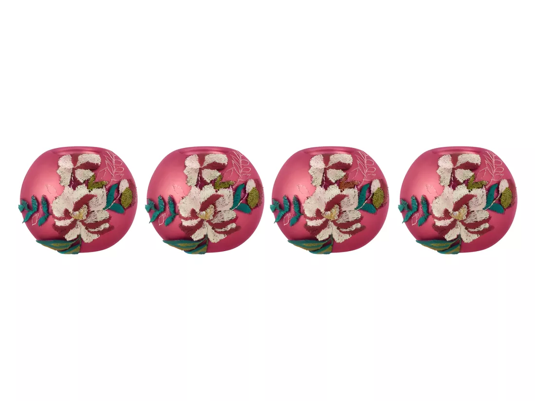 Lot de 4 Photophores Design 