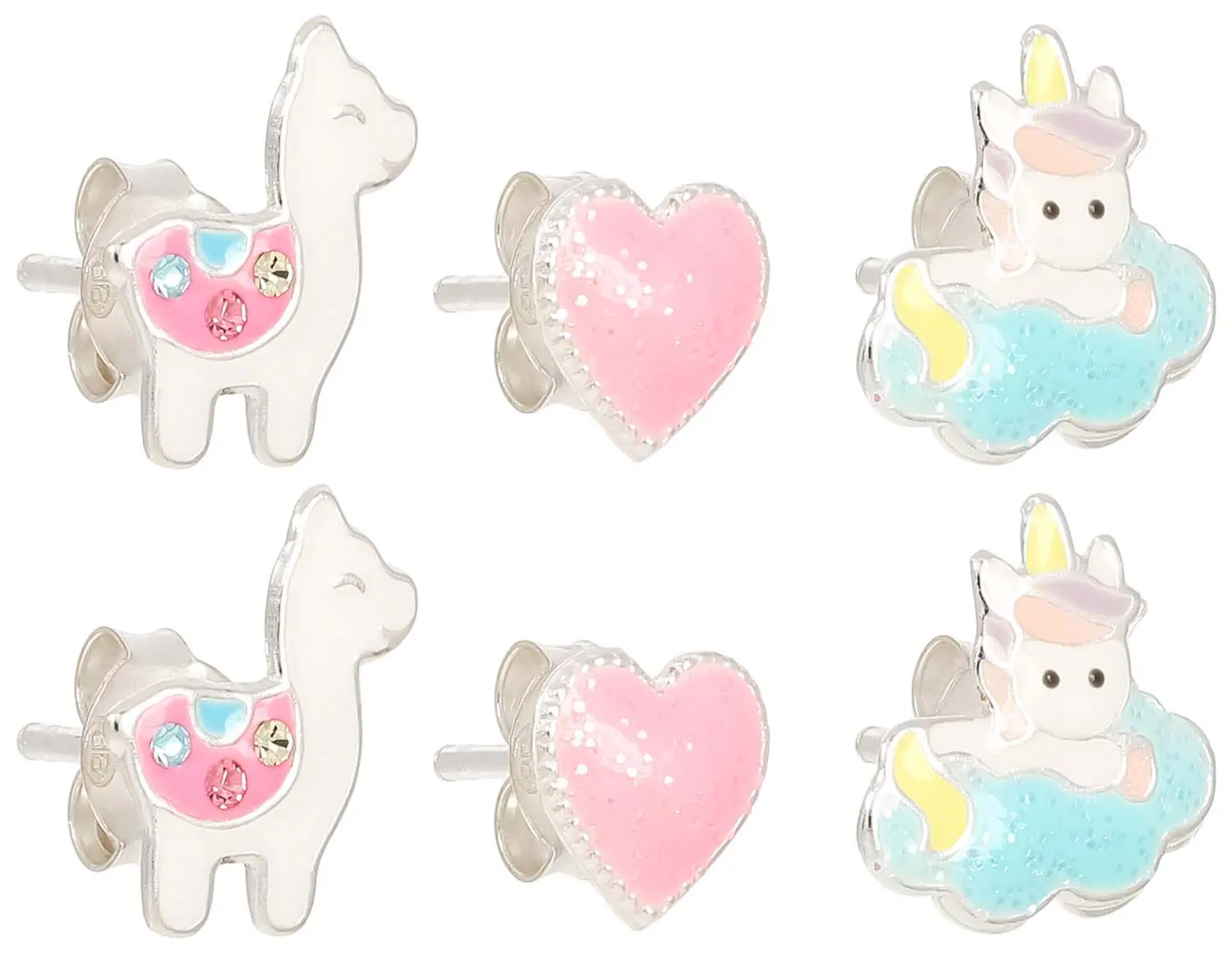 Ohrstecker-Set - Pink Fantasy