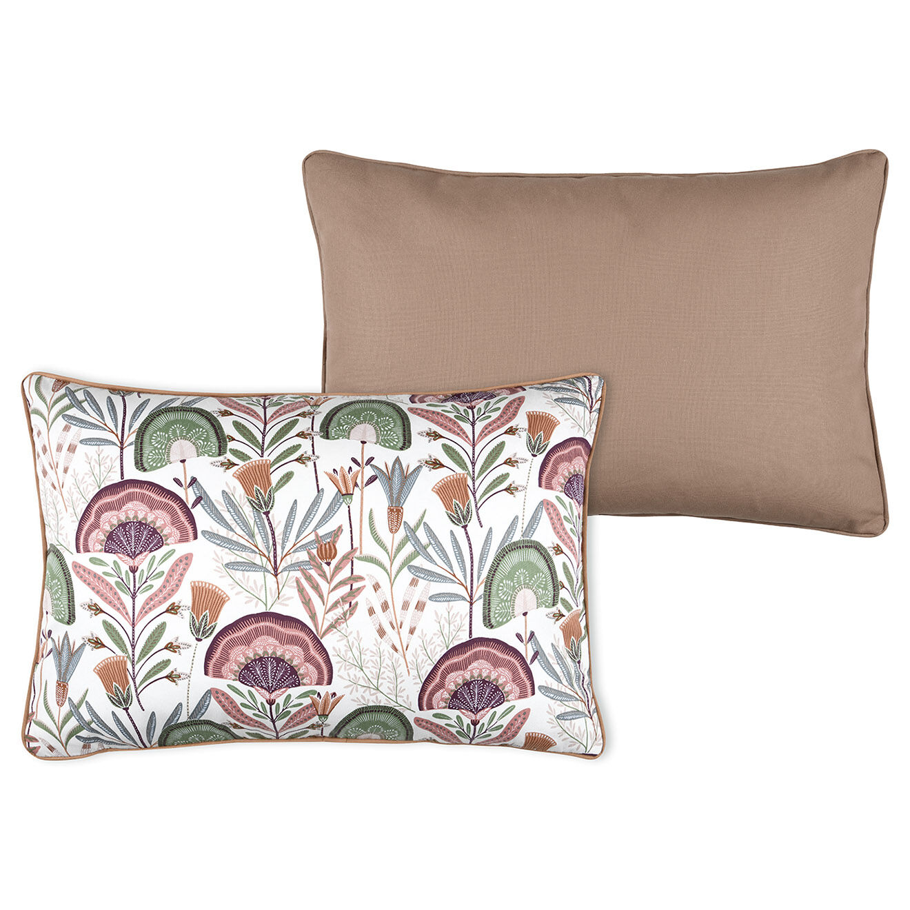 Stof Coussin Hilda Aveyron marsala - 40x60 cm