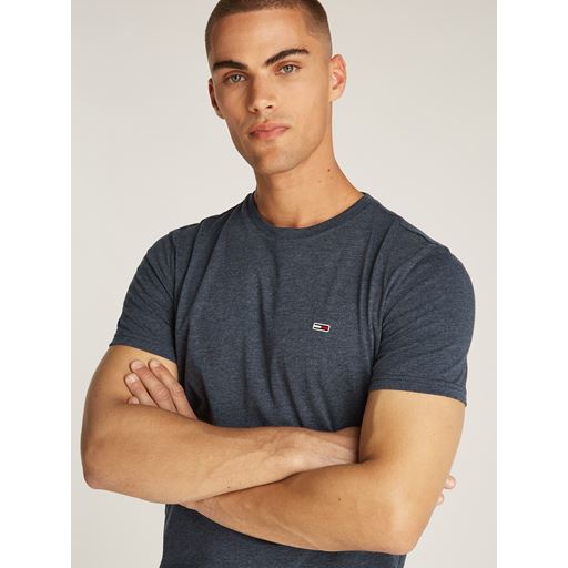 Tommy Jeans Xslim Jaspe T-shirt, Dark Night Navy Htr, L