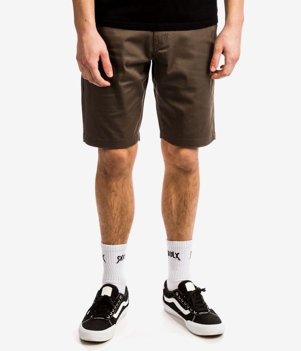 Volcom Frickin Modern Stretch Shorts (mushroom)