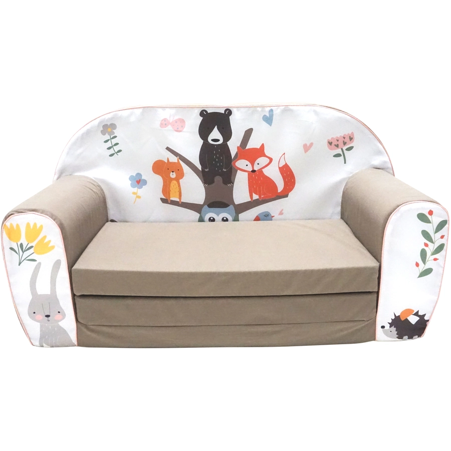 knorr toys® Kindersofa Forest weiß
