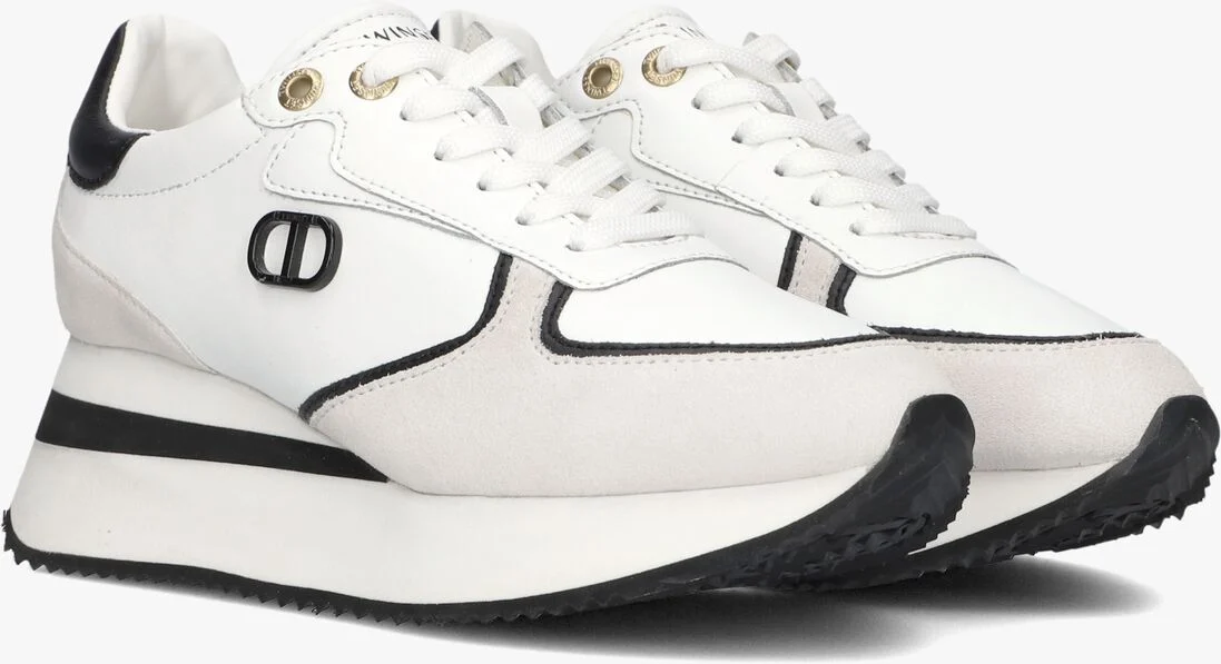 TWINSET MILANO witte twinset milano lage sneakers 241tcp080