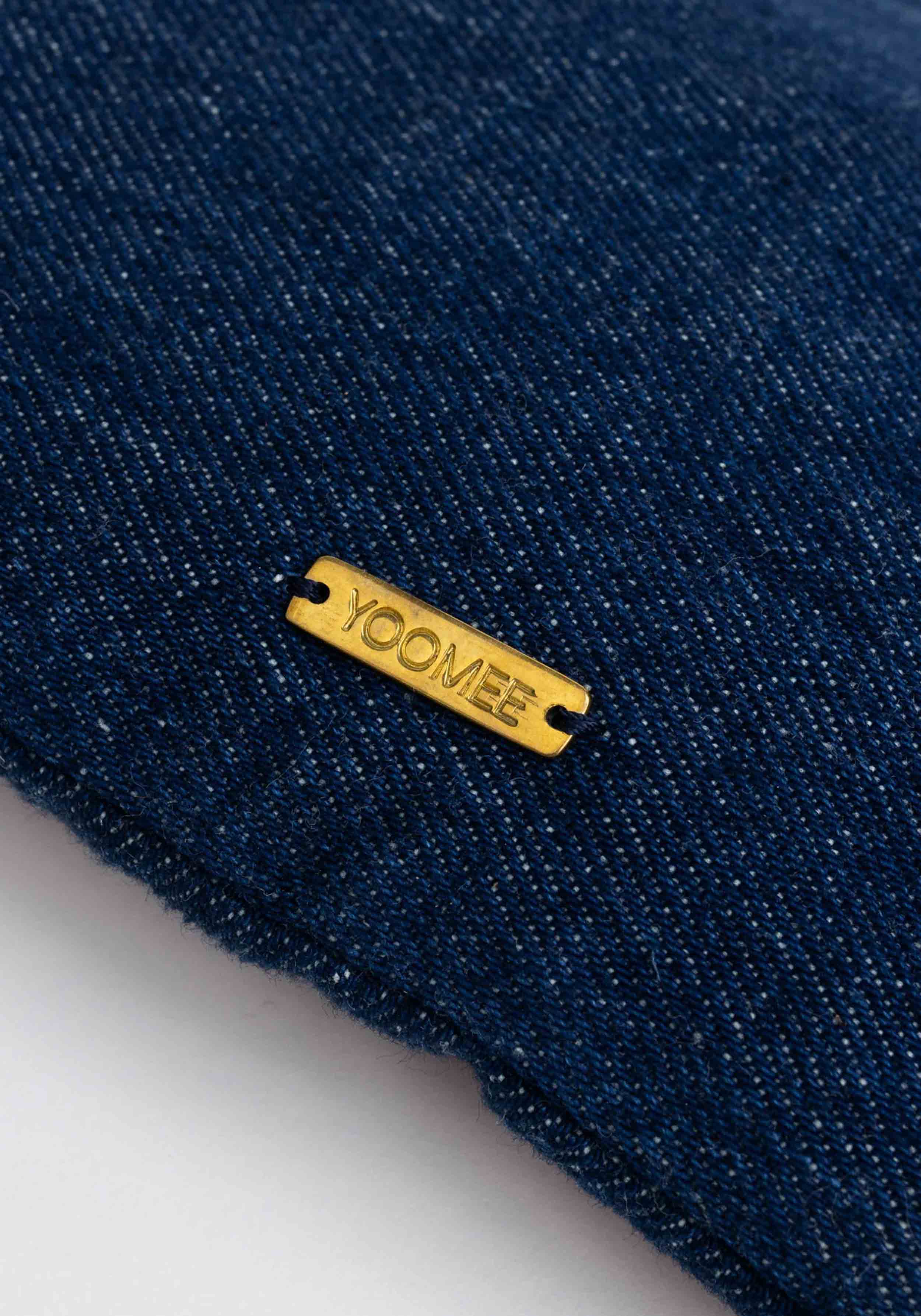YOOMEE Beutel Mouhim Mini Pouch Denim Hearts