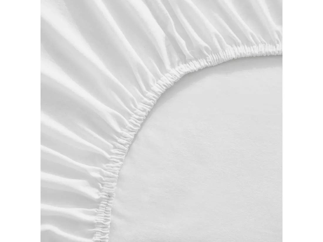 Protège-matelas tricoté respirant anti-acariens