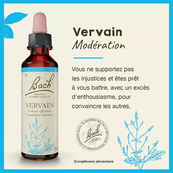 Fleurs de Bach Original - Vervain 20ml
