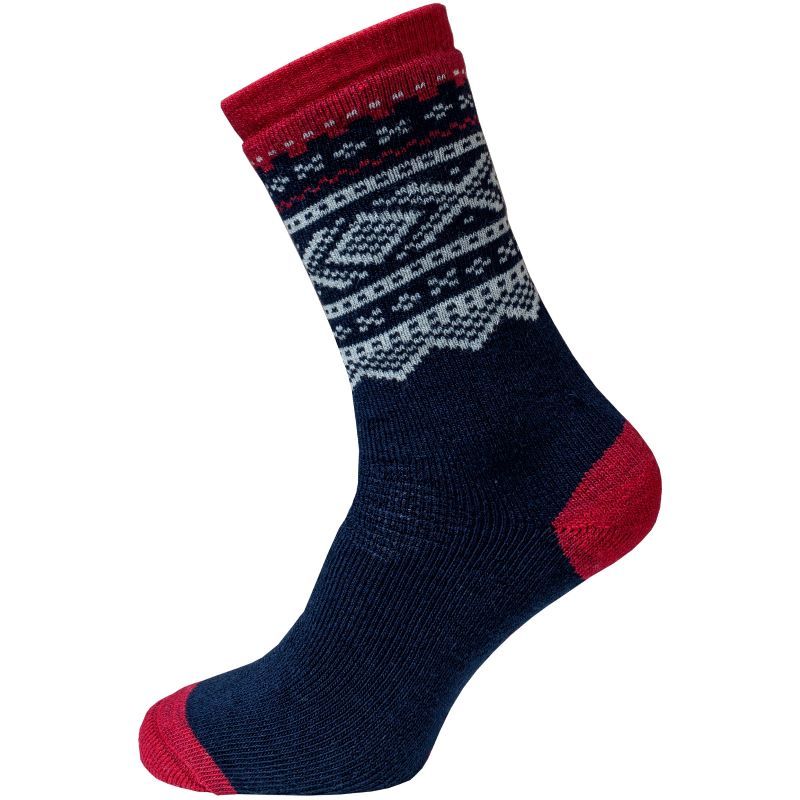 Marius ullsokk - New Navy/Ulvang Red/Vanilla