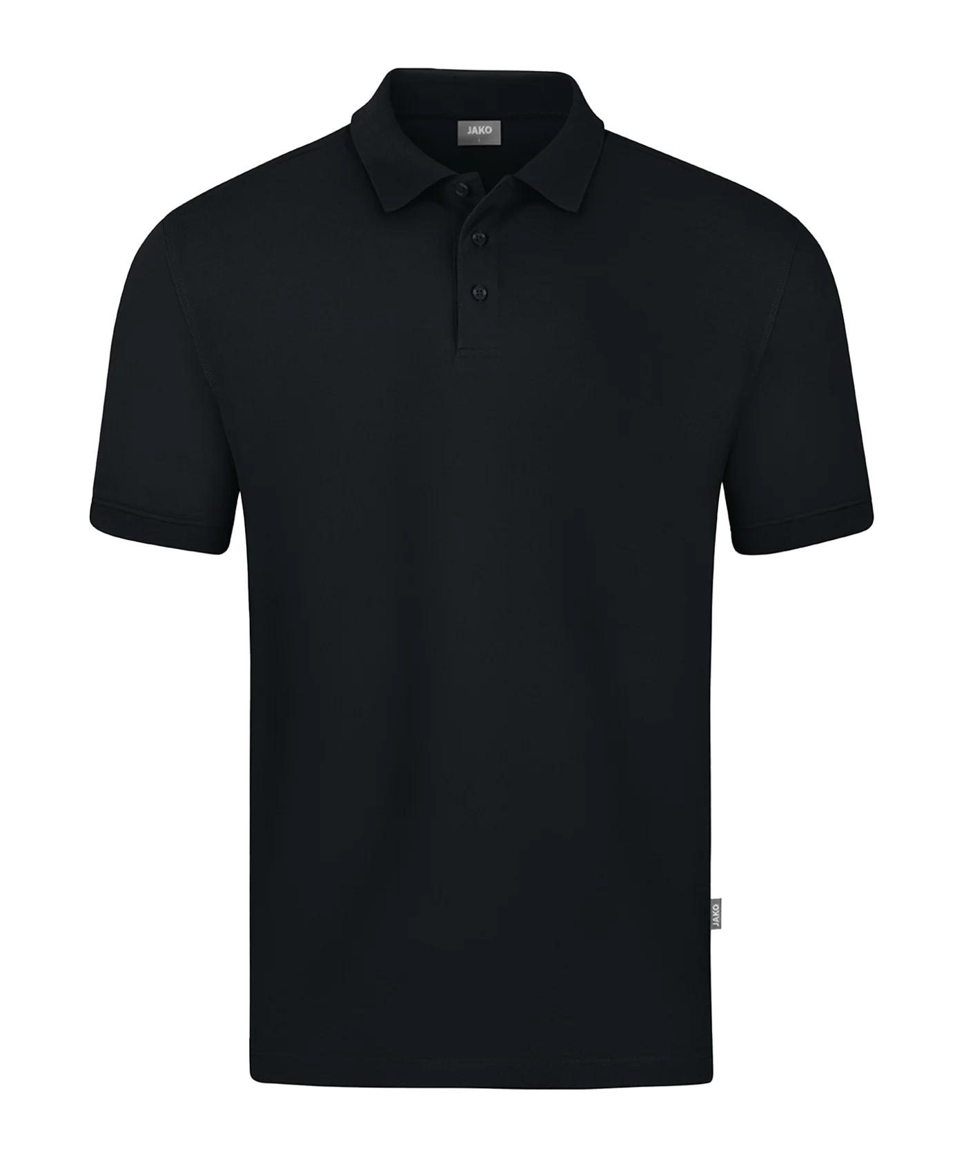 JAKO Doubletex Poloshirt Schwarz F800