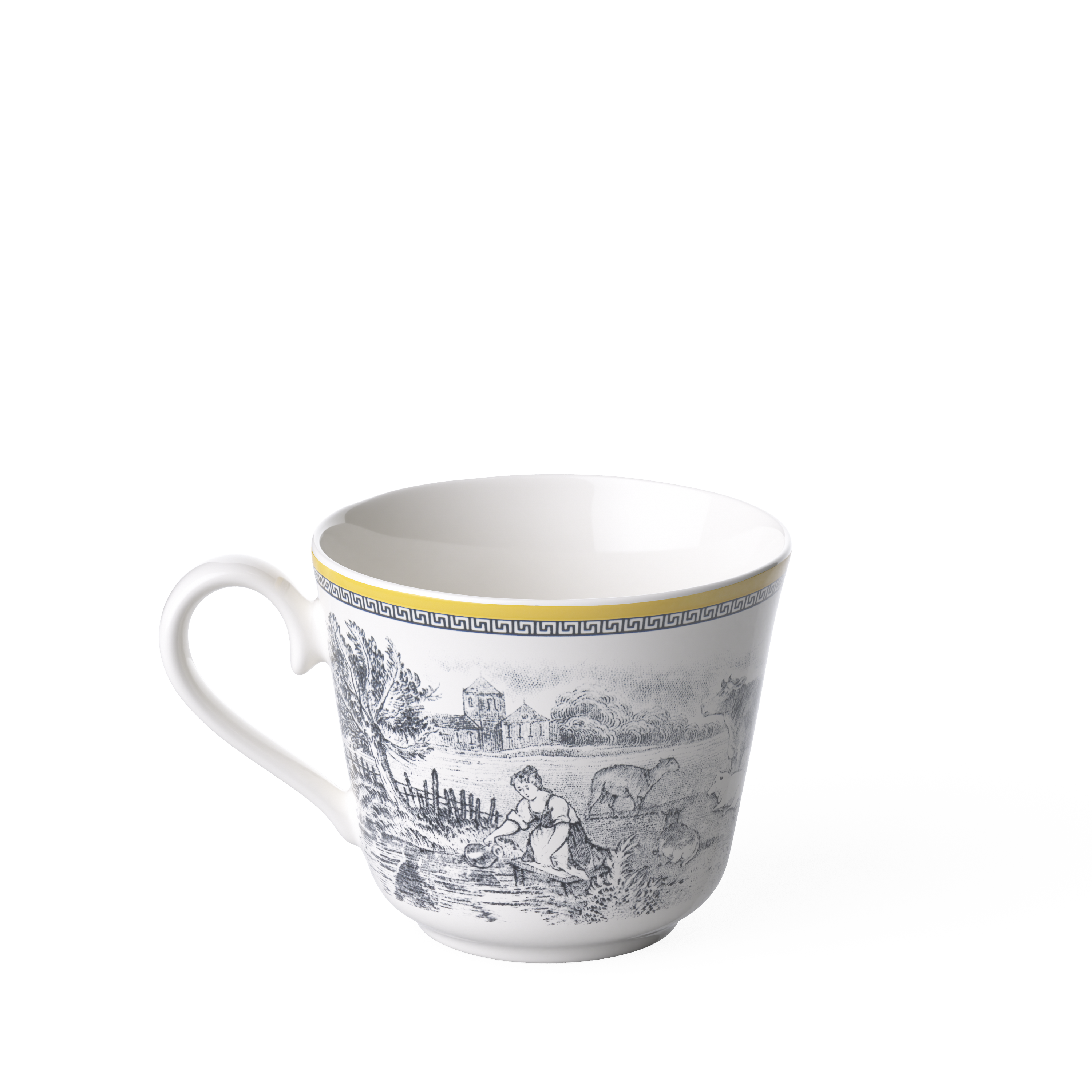 Audun Coffee cup Multi-colored, 9.2 oz, Premium Porcelain