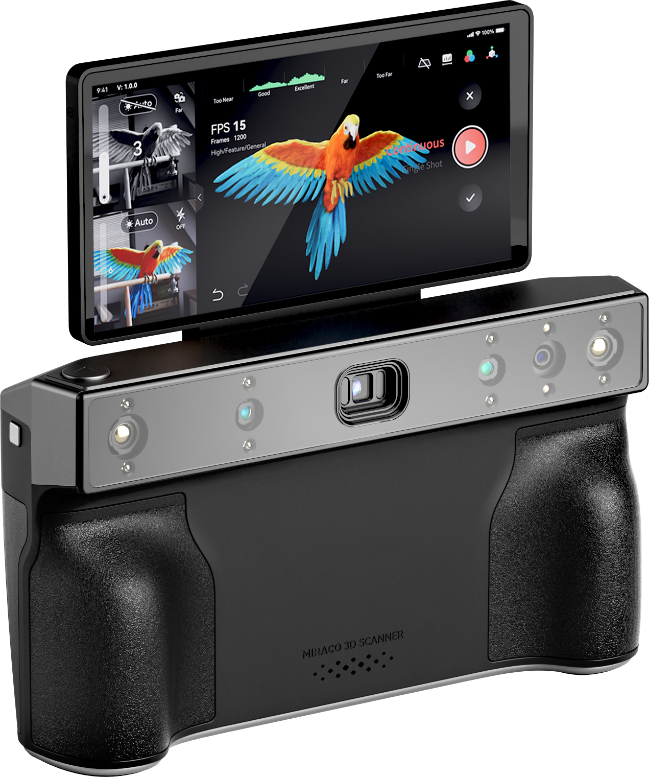 Revopoint  Miraco Pro    Standalone 3D Scanner für die Erfassung großer & kleiner Objekte