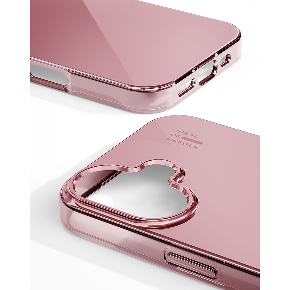 iPhone 16 MagSafe Hardcase Hülle Mirror Case Recycled (IDMRCMS-I2461-482) - Roségold