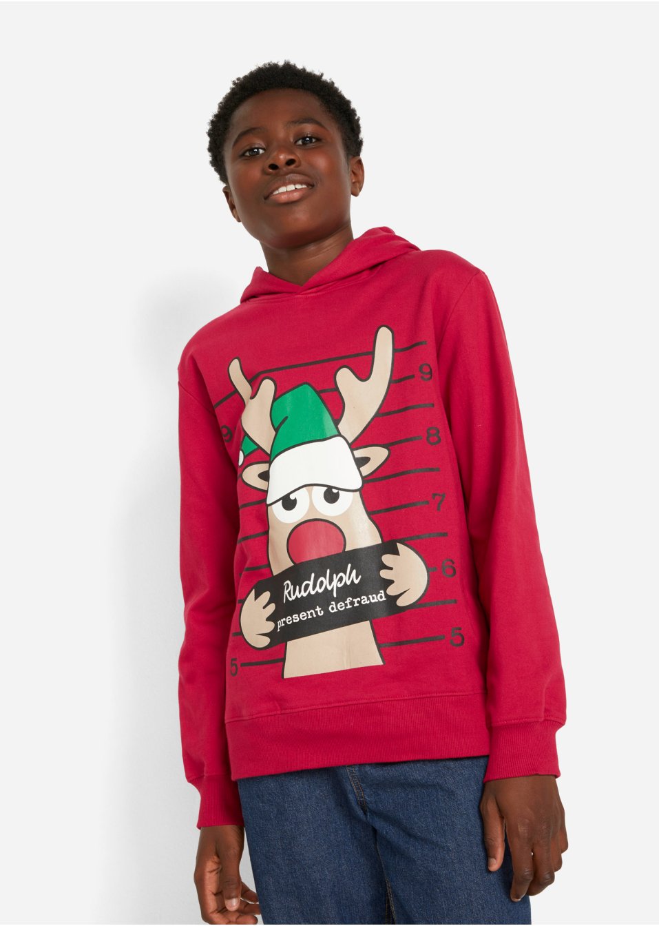 Sweat-shirt à capuche garçon