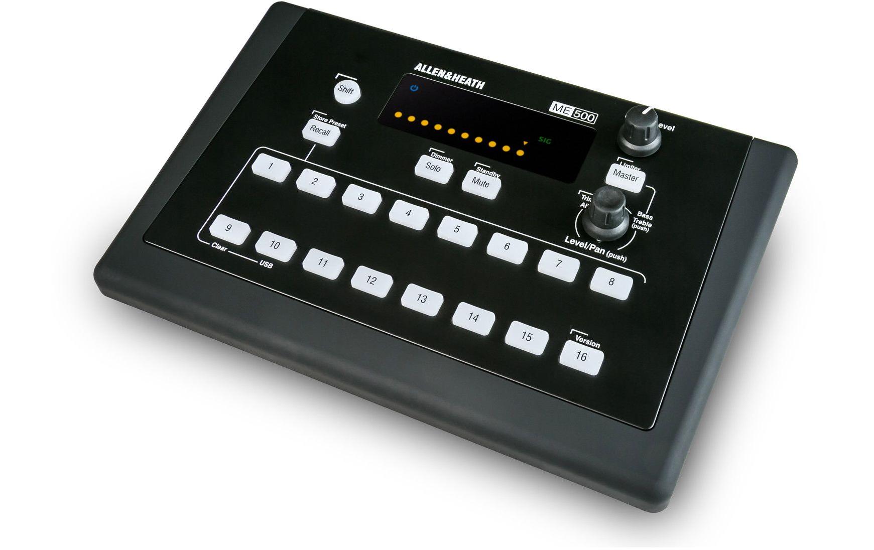 Mischpult ME-500<br>Persönlicher 16-Kanal-Mixer
