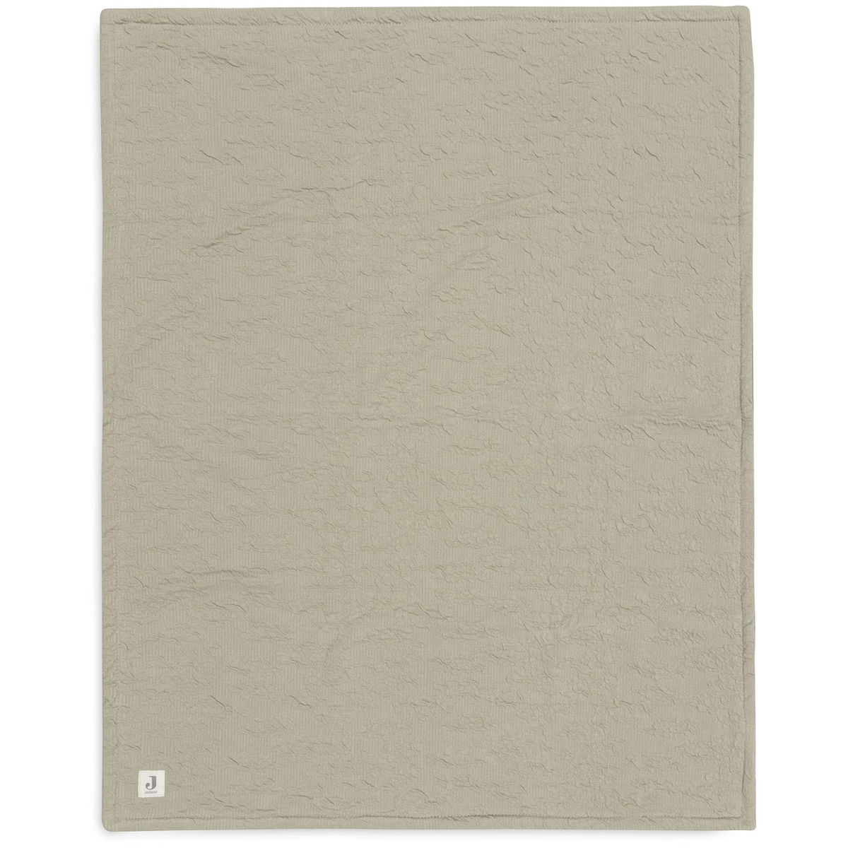 JolleinJollein   Decke Soft Waves olive green 100x150 cm