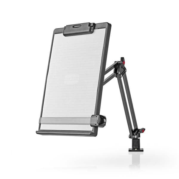 Nedis Kopier Holder | Klemme | passer for papirstørrelse: A4 | Adjustable Angle / Full Motion | Dreievinkel: 360 °