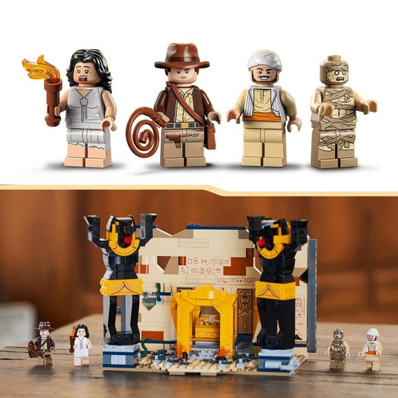 L'évasion du tombeau perdu Lego Indiana Jones 77013