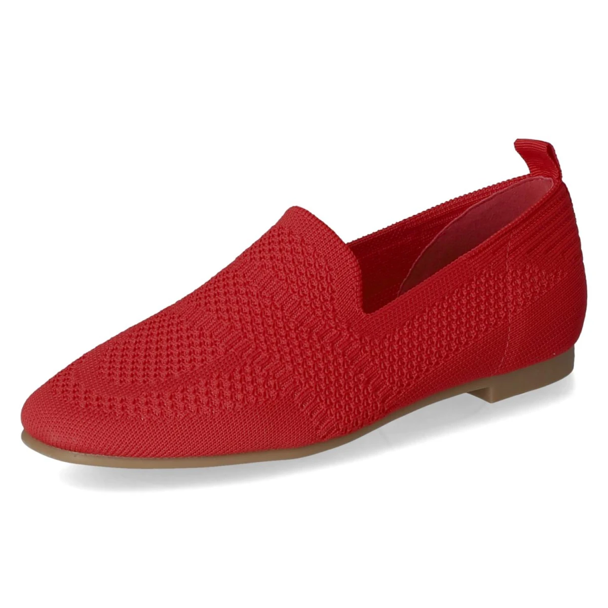 La StradaSlipper - red knitted