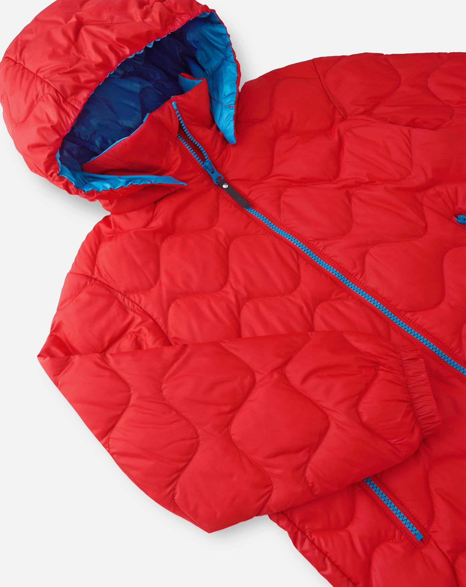 Daunen-Steppjacke FOSSILA in tomato red