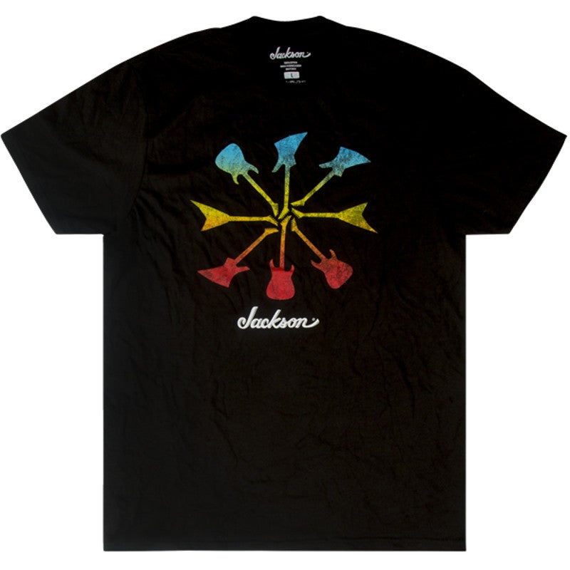 Jackson Guitar Shapes T-shirt XL