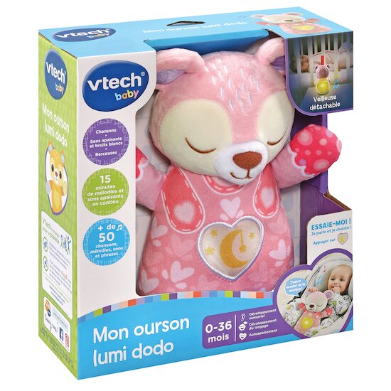Mon ourson lumi dodo   Rose        de               Vtech