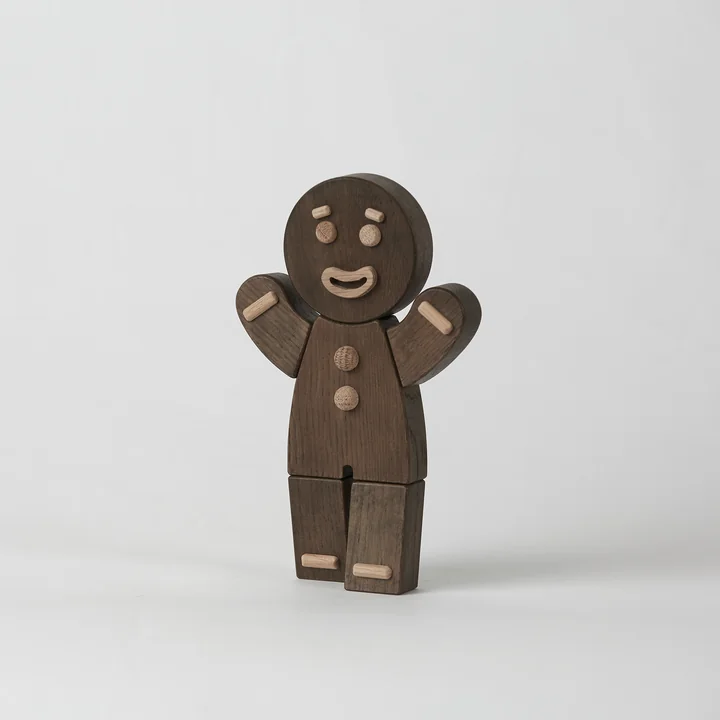 boyhood - Gingerbread Man Holzfigur, small, Eiche natur