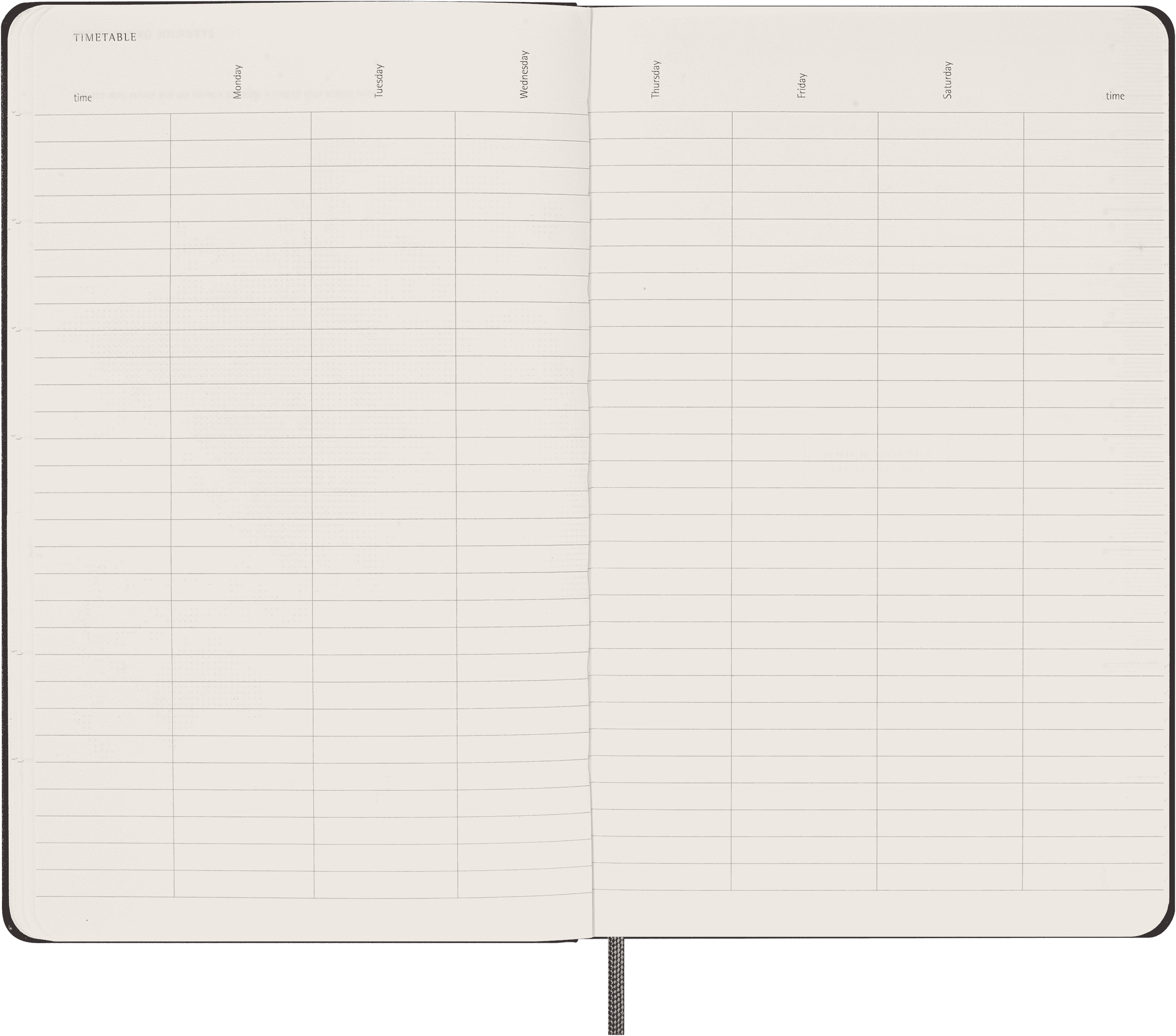 Undated Classic Planner Weekly, 12-Month