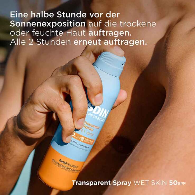 ISDIN Fotoprotector Wet Skin Spray LSF 50, 250 ml