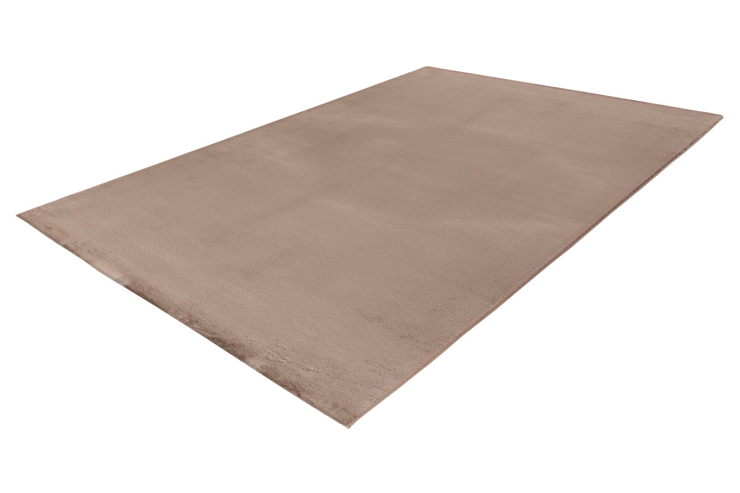 Kortpolig vloerkleed Plushique Sand Uni 80 x 150 cm