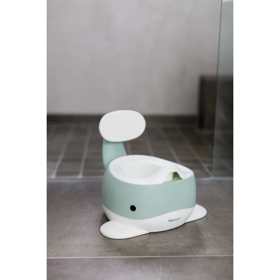 KINDSGUT Kindertöpfchen Wal, aquamarin