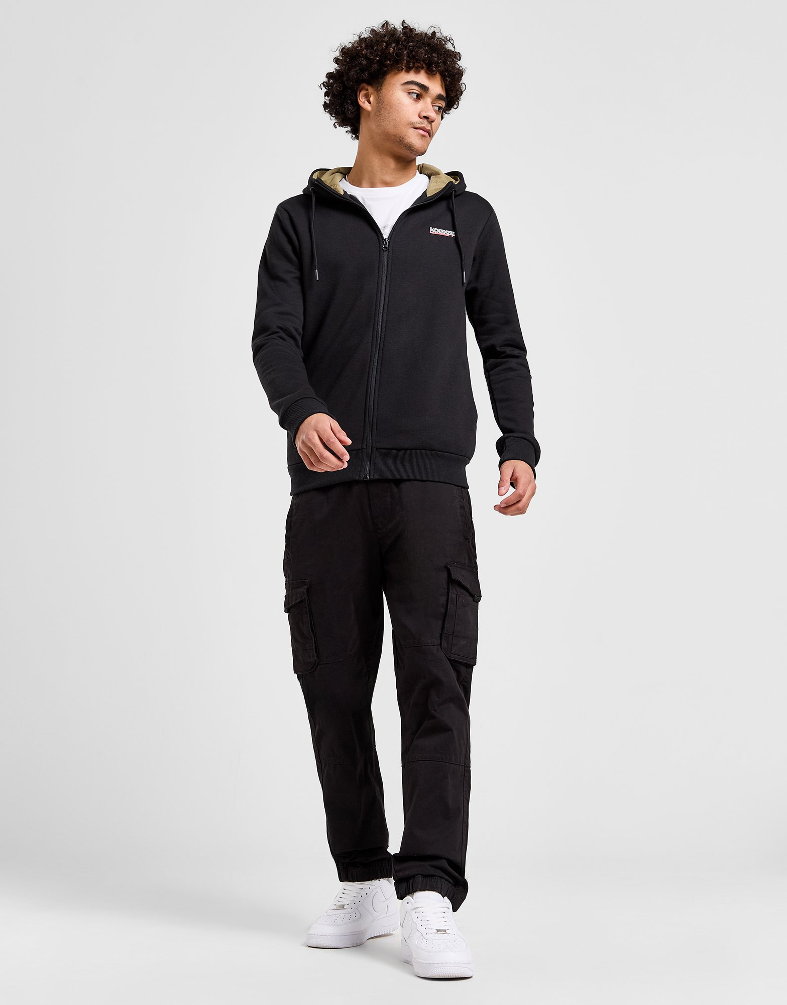 McKenzie Sweat à Capuche Zippé Oversized Essential Homme