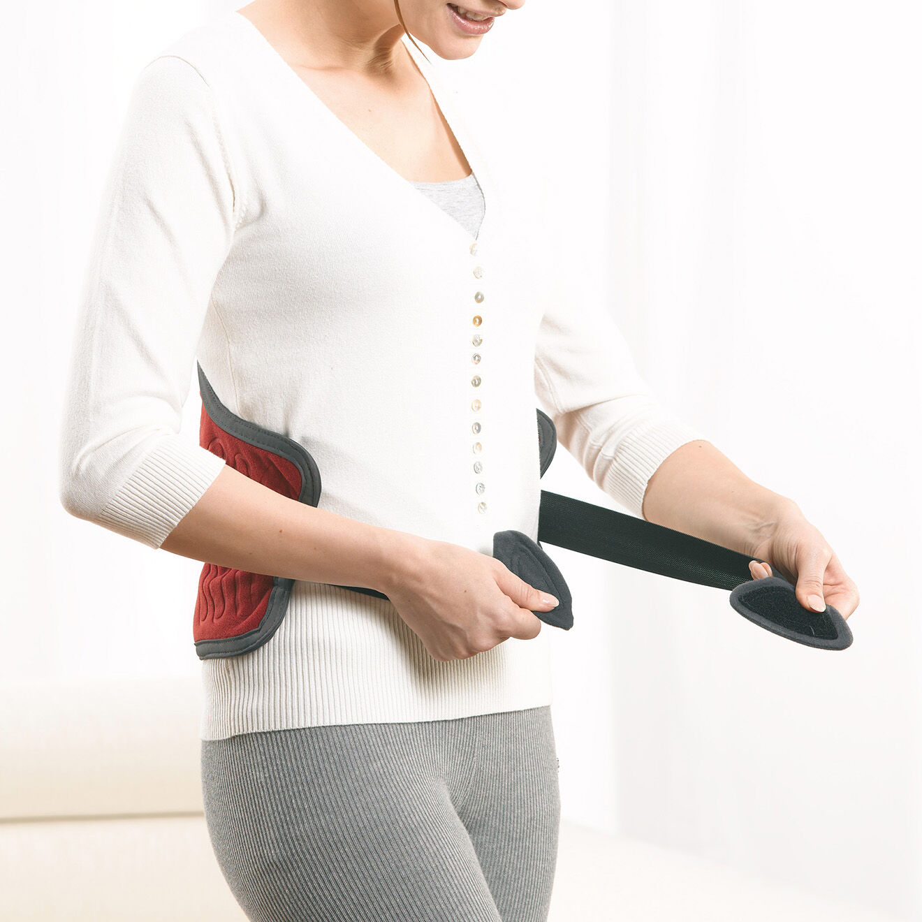 Beurer Coussin chauffant multifonctions Easy Fix rouge