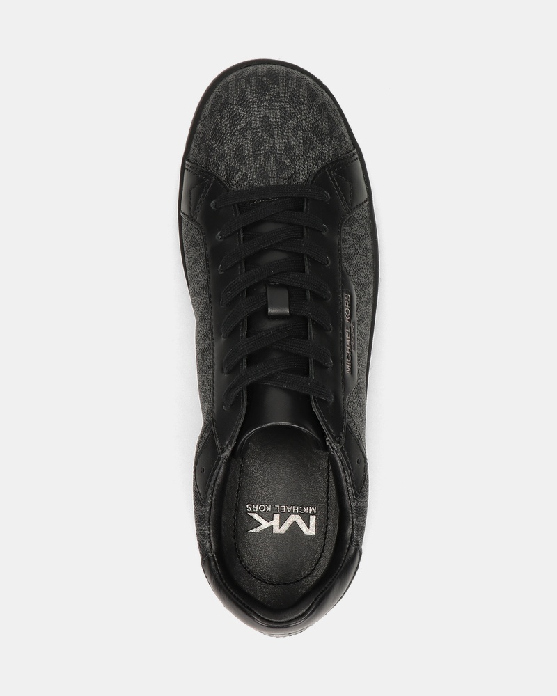 Michael Kors Keating Lace Up Lage sneakers  - zwart