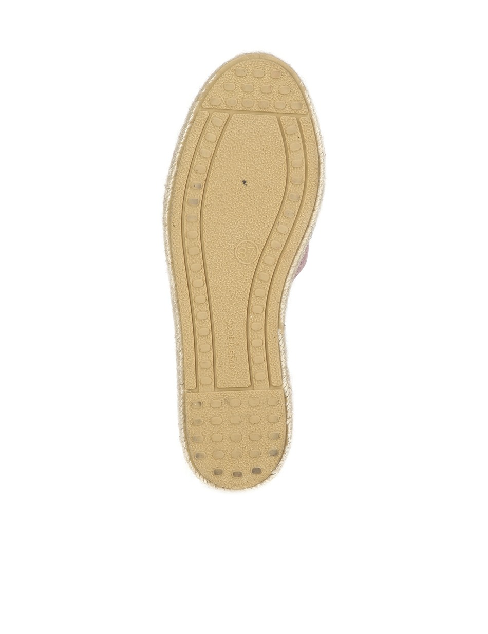 Veloursleder Espadrille