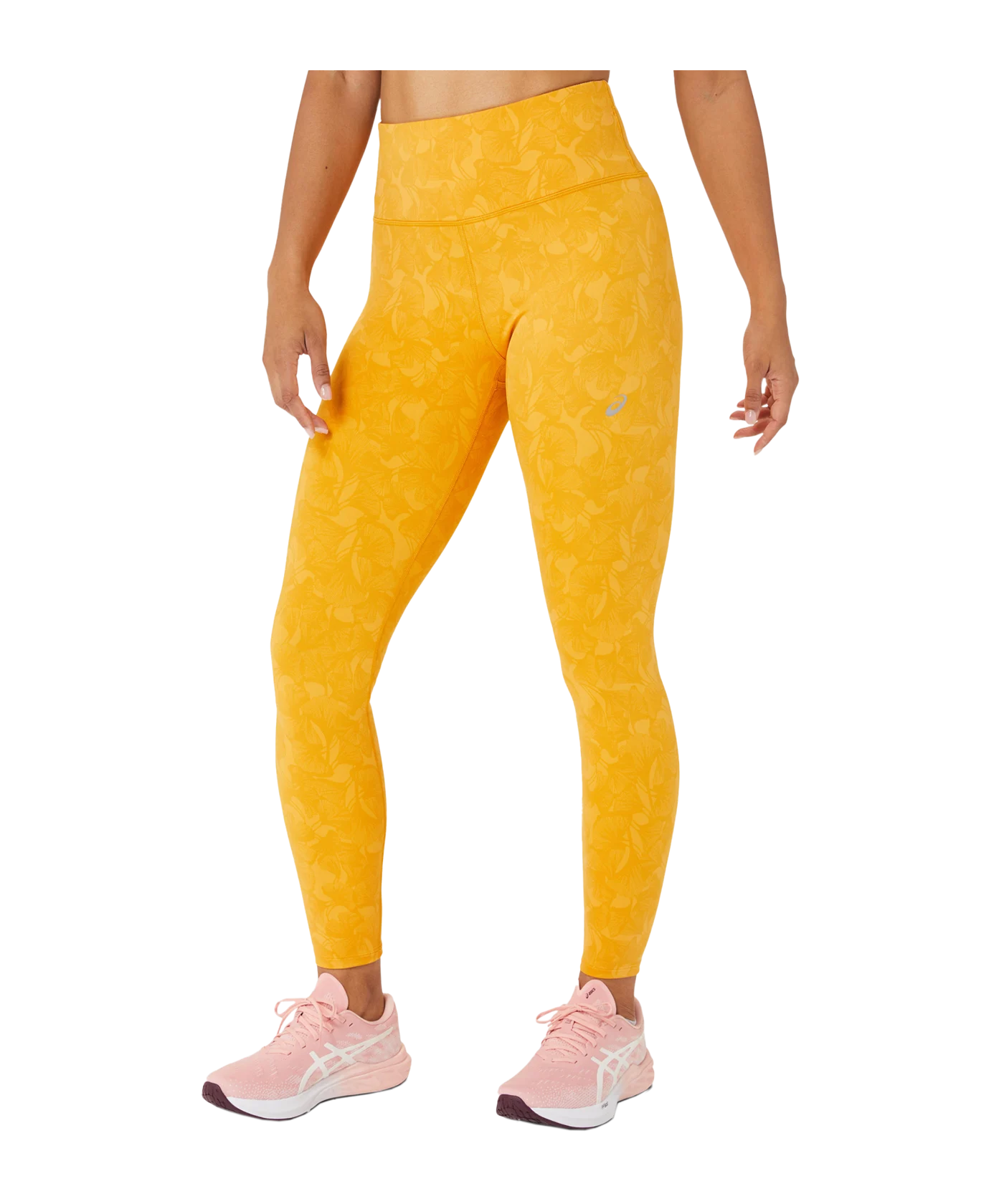 Asics Runkoyo Jacquard Leggings Damen Gelb F750