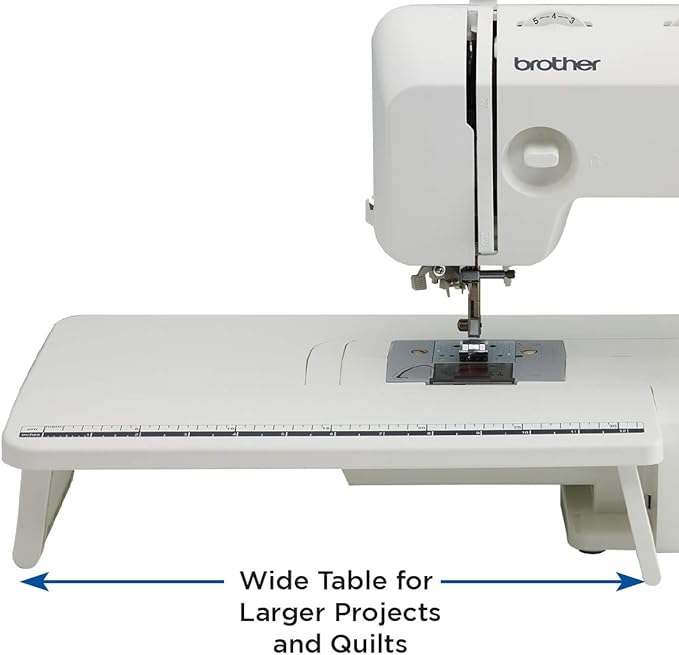 Brother Sewing and Quilting Machine, XR3774, 37 Built-in Stitches, Wide Table, 8 Included Sewing Feet