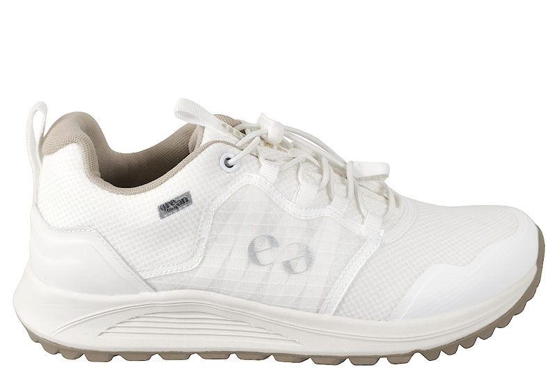 GREEN COMFORT TRACK N TRAIL TRAVESKO I HVIDT TEKSTIL
