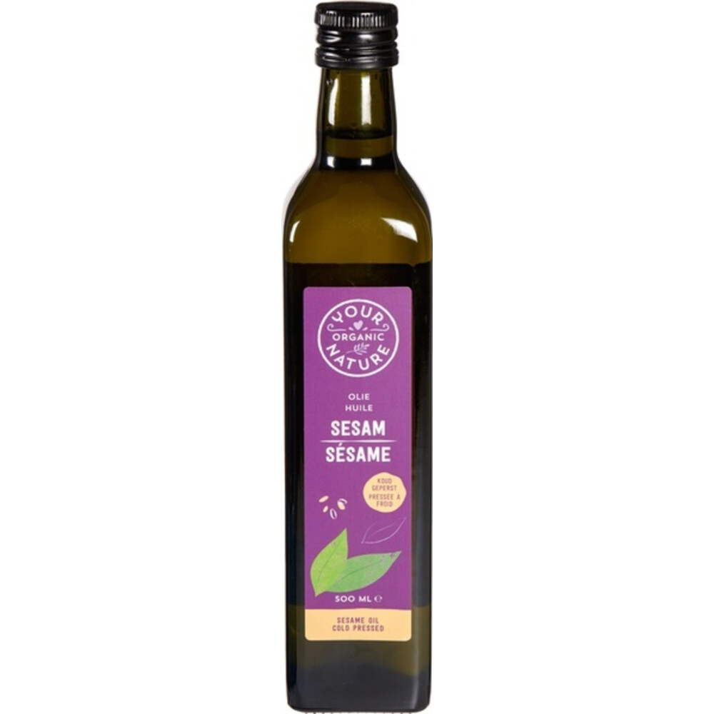 3x Your Organic Nature Sesamolie 500 ml